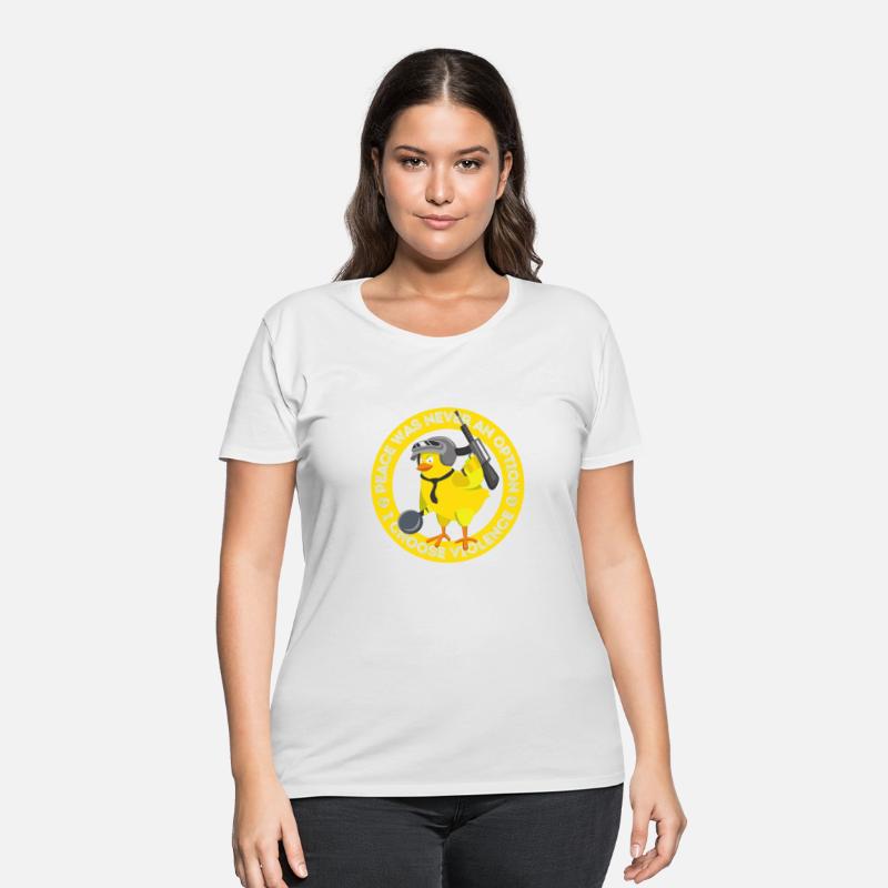 Duck Funny Peace Never An Option Choose Violence