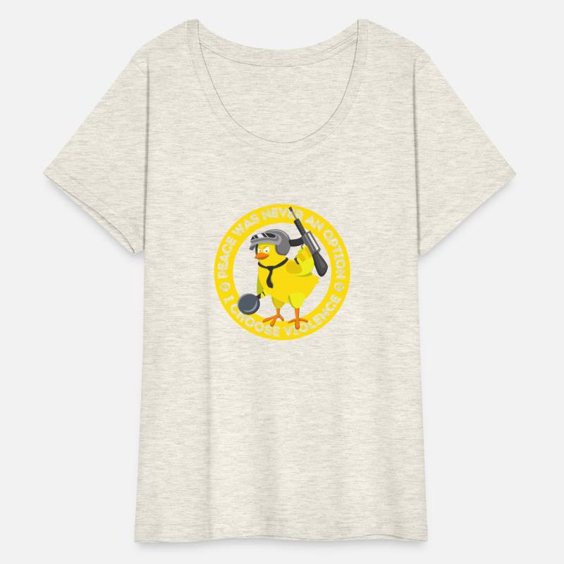 Duck Funny Peace Never An Option Choose Violence