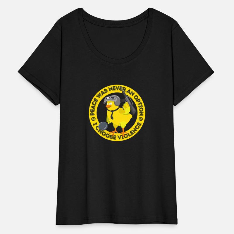 Duck Funny Peace Never An Option Choose Violence