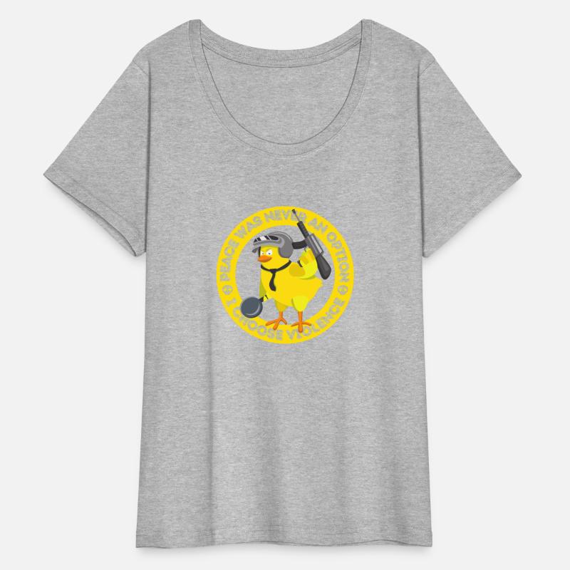 Duck Funny Peace Never An Option Choose Violence