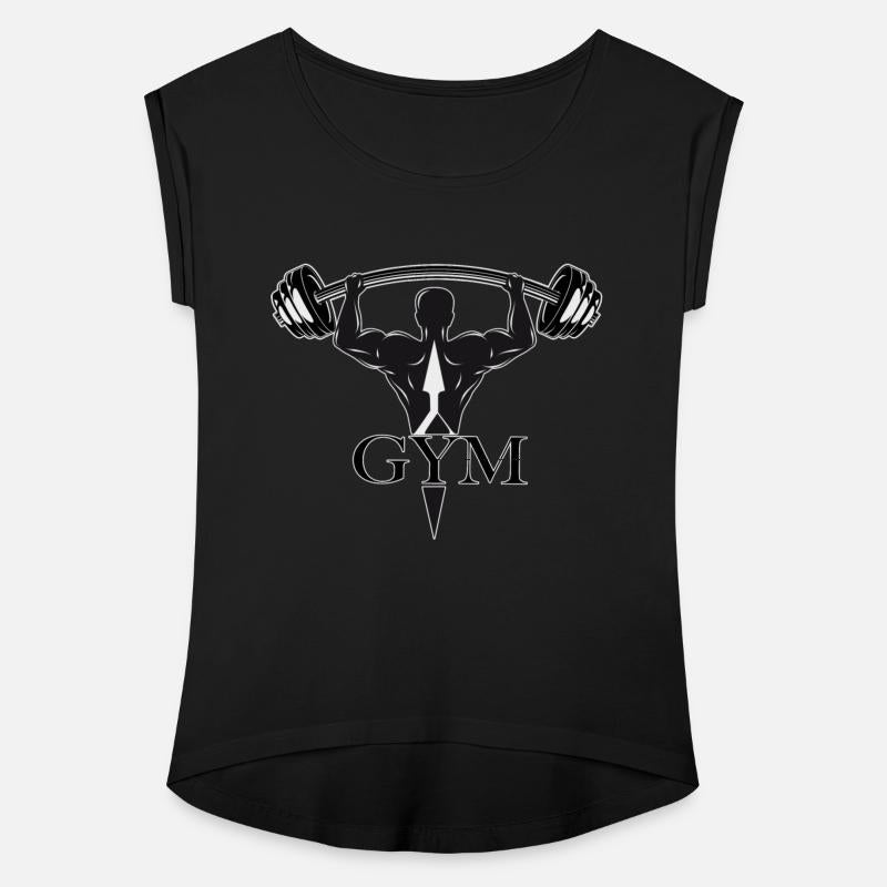Dumbbell in hand - bodybuilder with weight