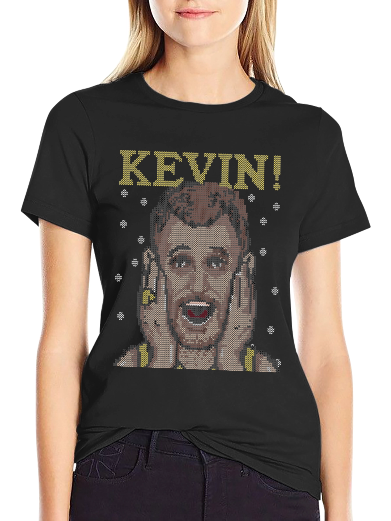 Kevin Ugly Christmas Sweater T-Shirt