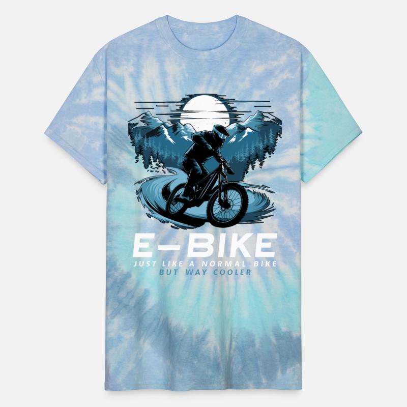 E Bike Saying Quotes Cyclist Mountains Nature