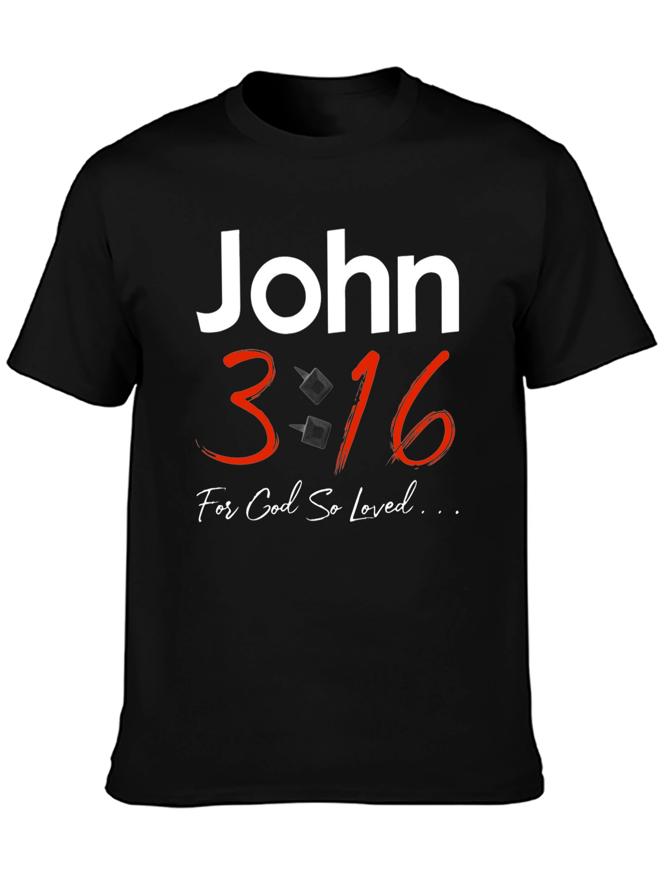 John 3:16 T-Shirt - Religious Christian Apparel