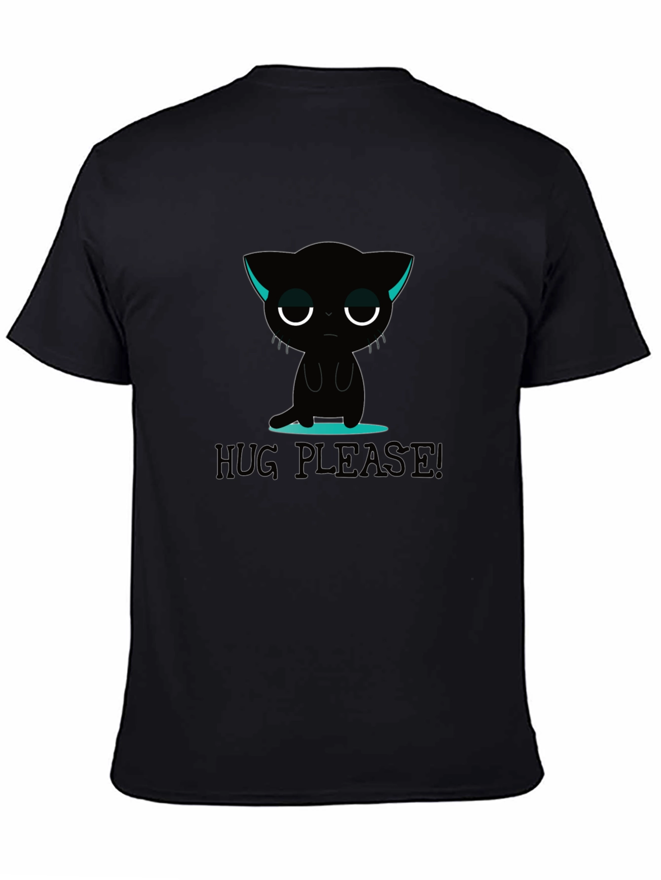 Sad Kitten Hug Please! Graphic T-Shirt