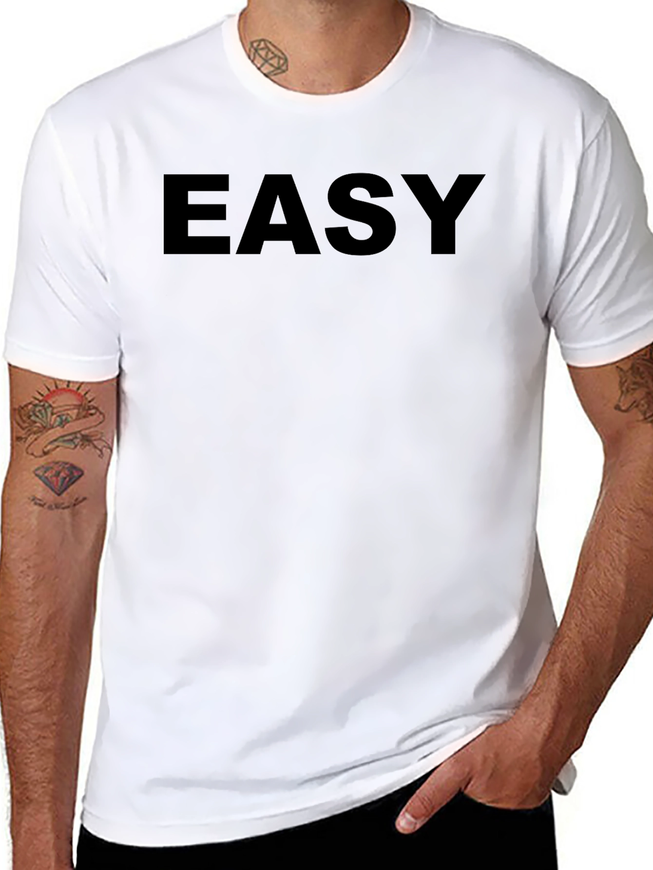 Mens EASY Crew Neck T-Shirt