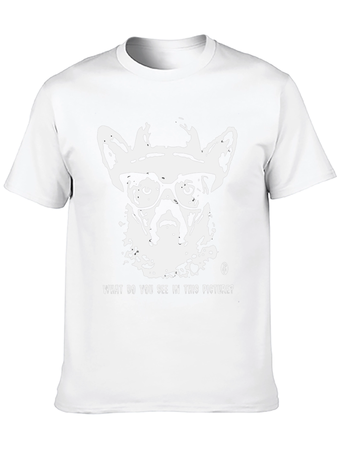 Optical Illusion Dog or Seal T-Shirt