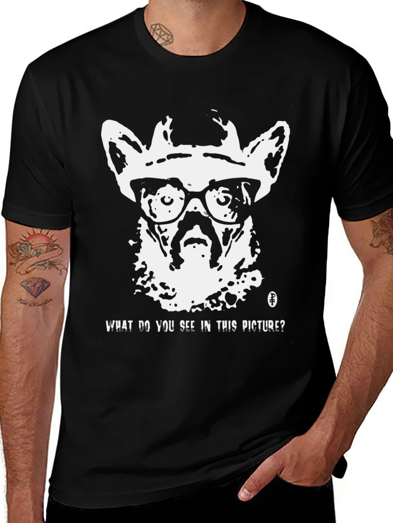 Optical Illusion Dog or Seal T-Shirt