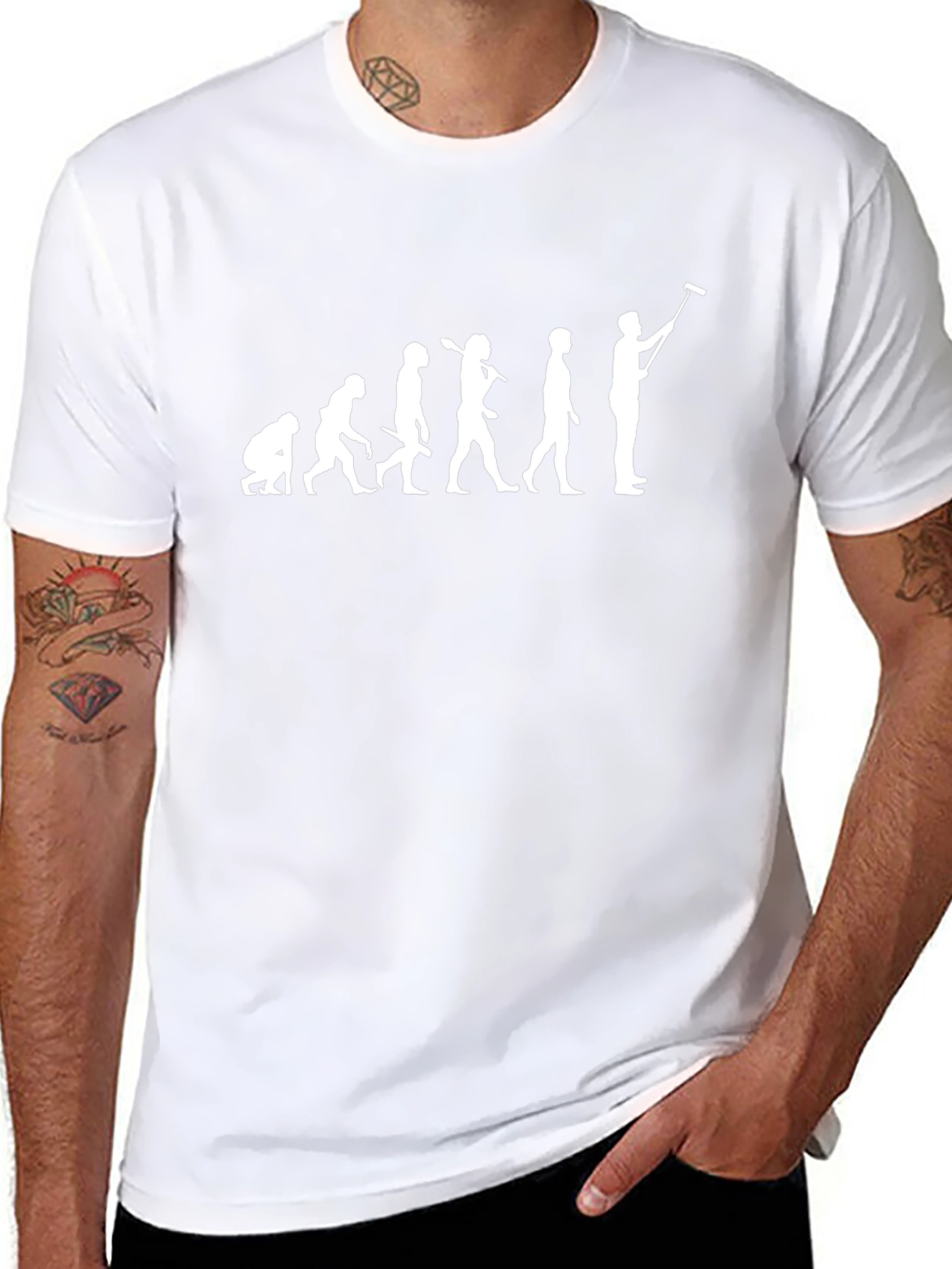 Evolution of a Painter T-Shirt