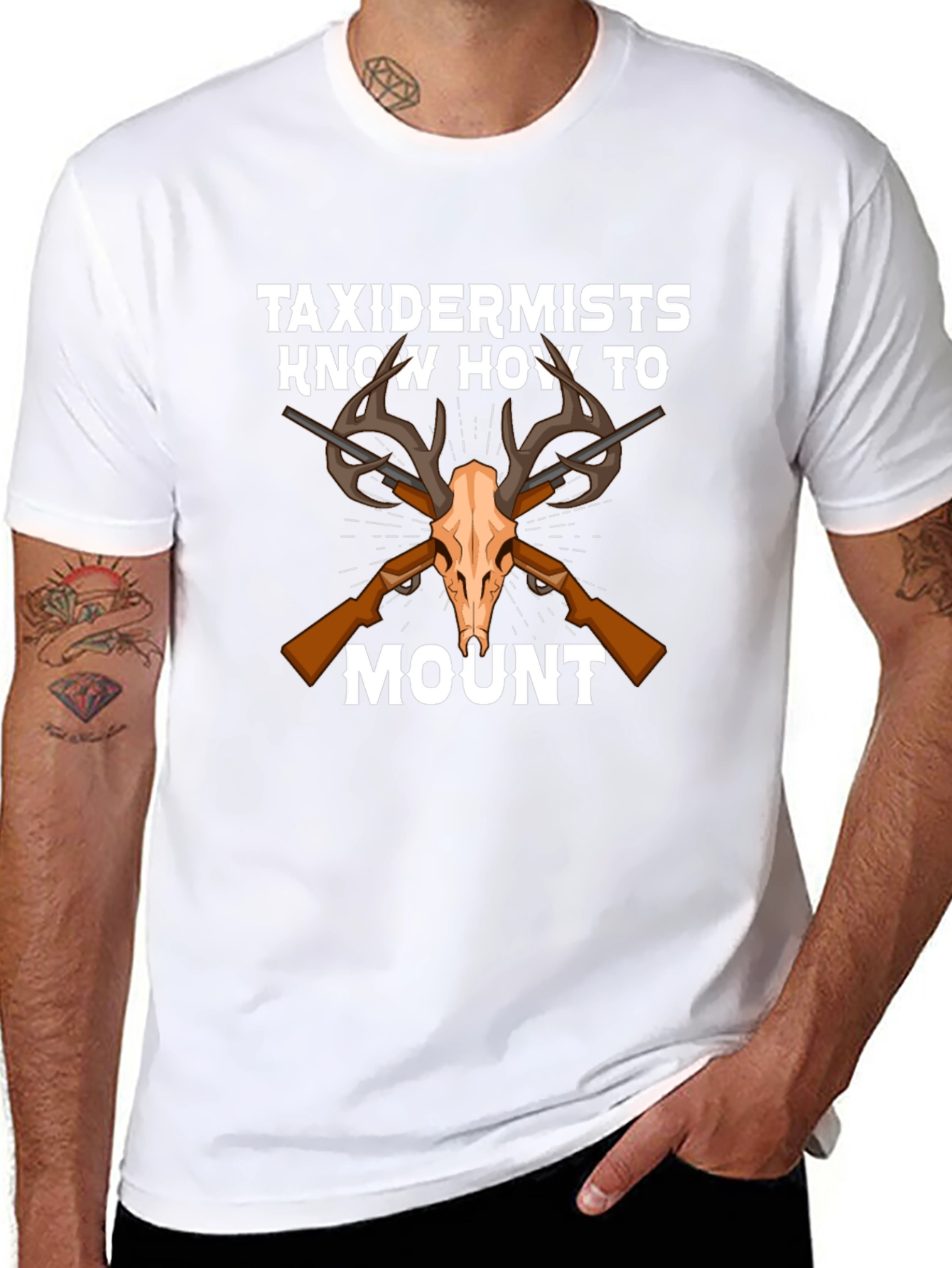 Taxidermists Know How to Mount Graphic T-Shirt