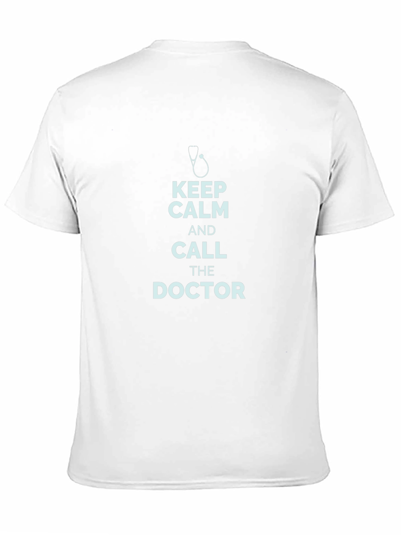 Keep Calm and Call the Doctor Black T-Shirt