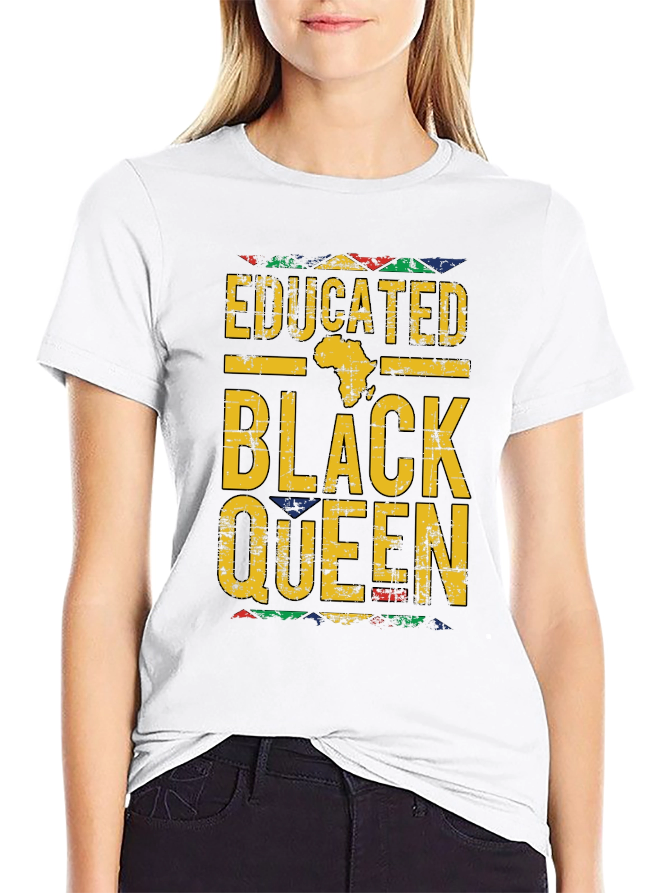 Educated Black Queen T-Shirt