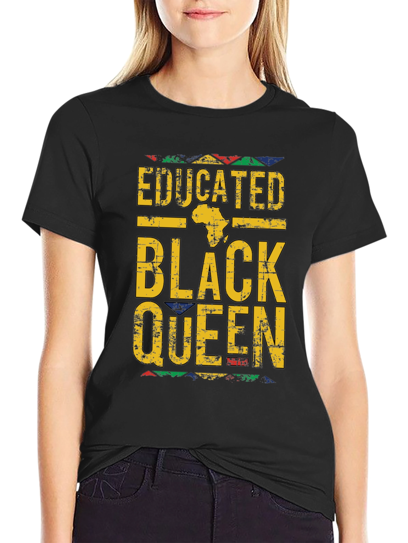 Educated Black Queen T-Shirt