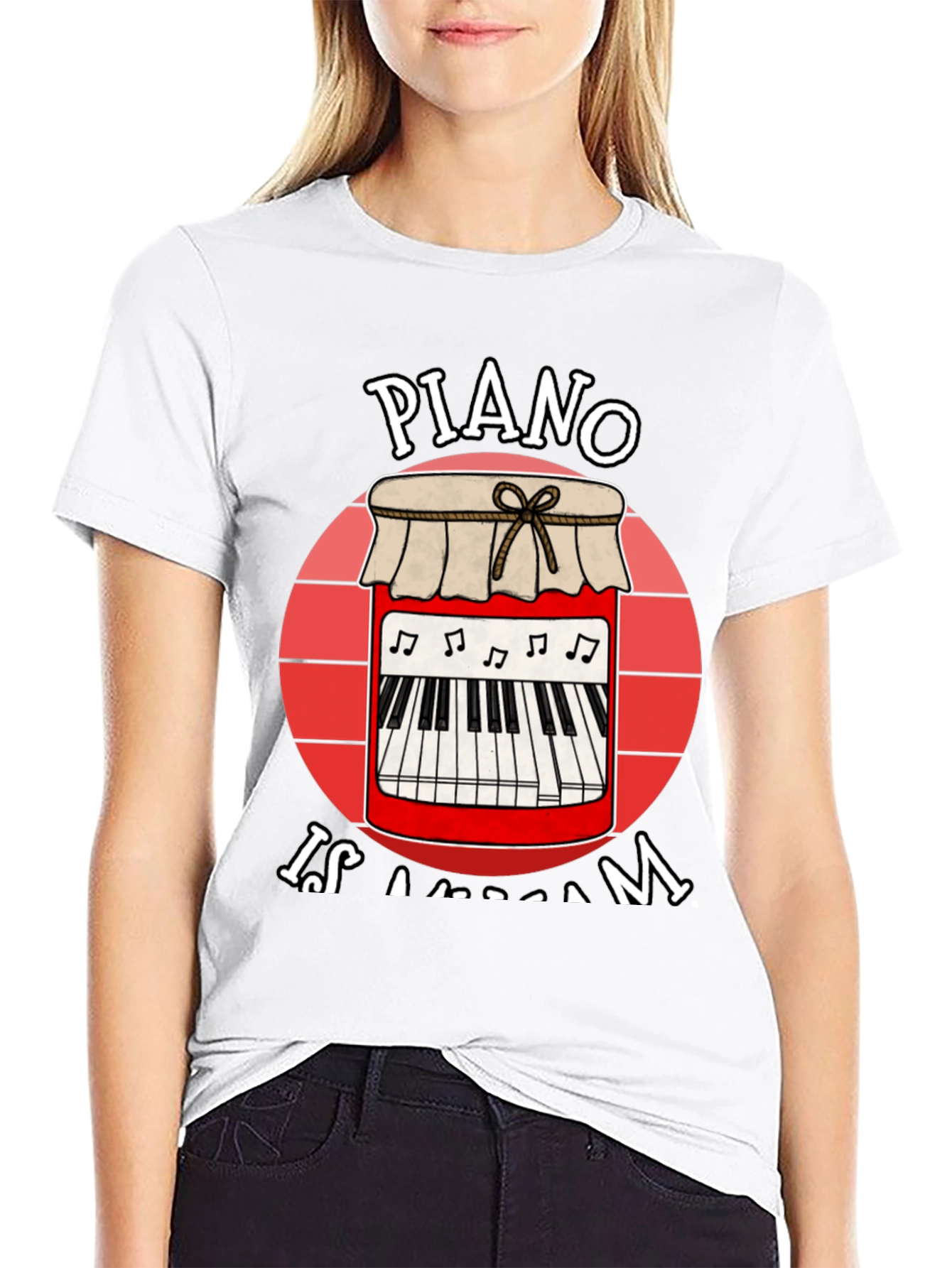 Piano is a Jam T-Shirt - Music Lover Tee