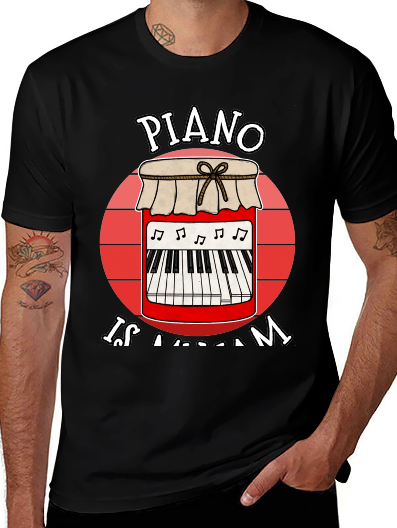 Piano is a Jam T-Shirt - Music Lover Tee