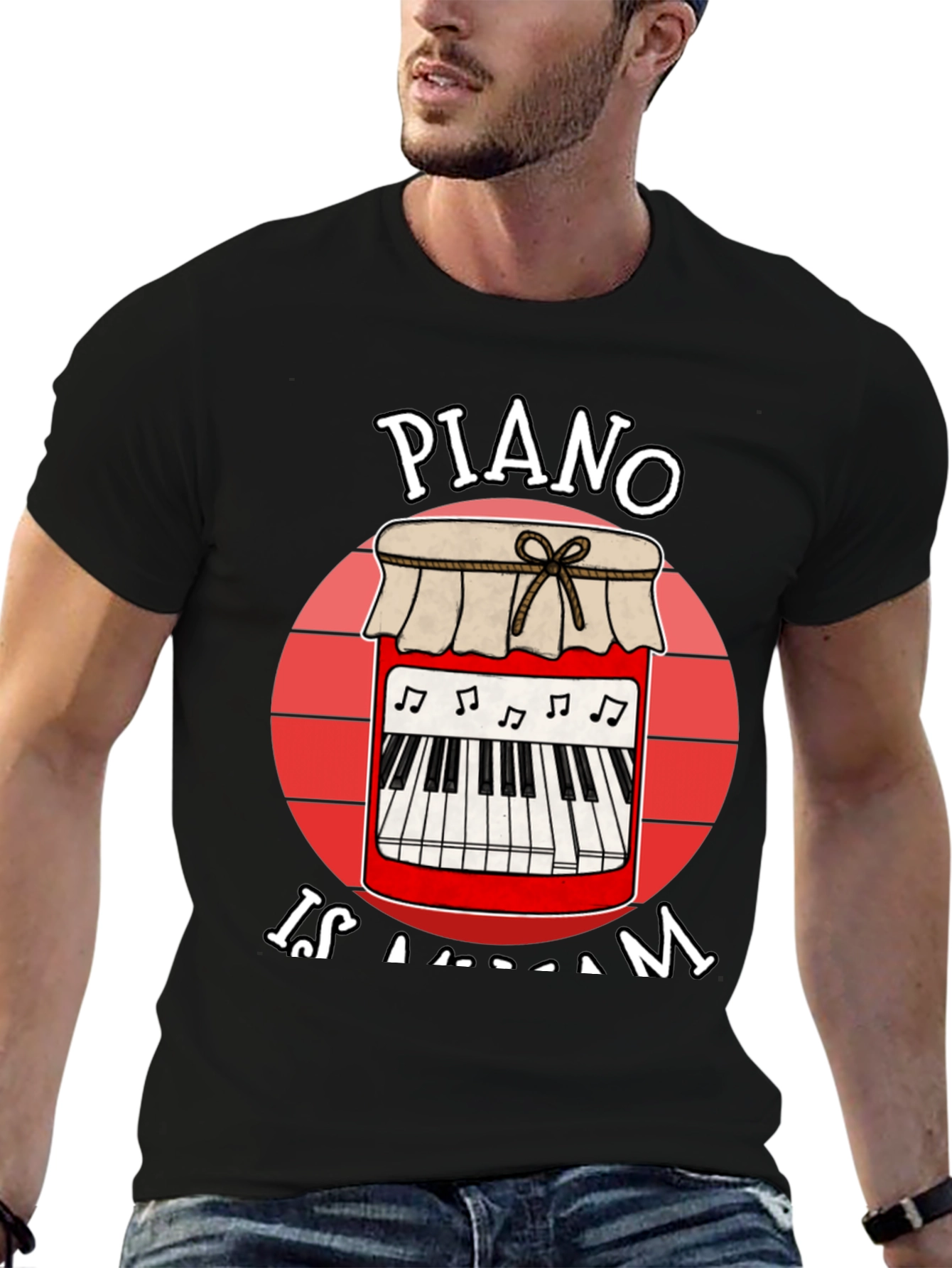 Piano is a Jam T-Shirt - Music Lover Tee