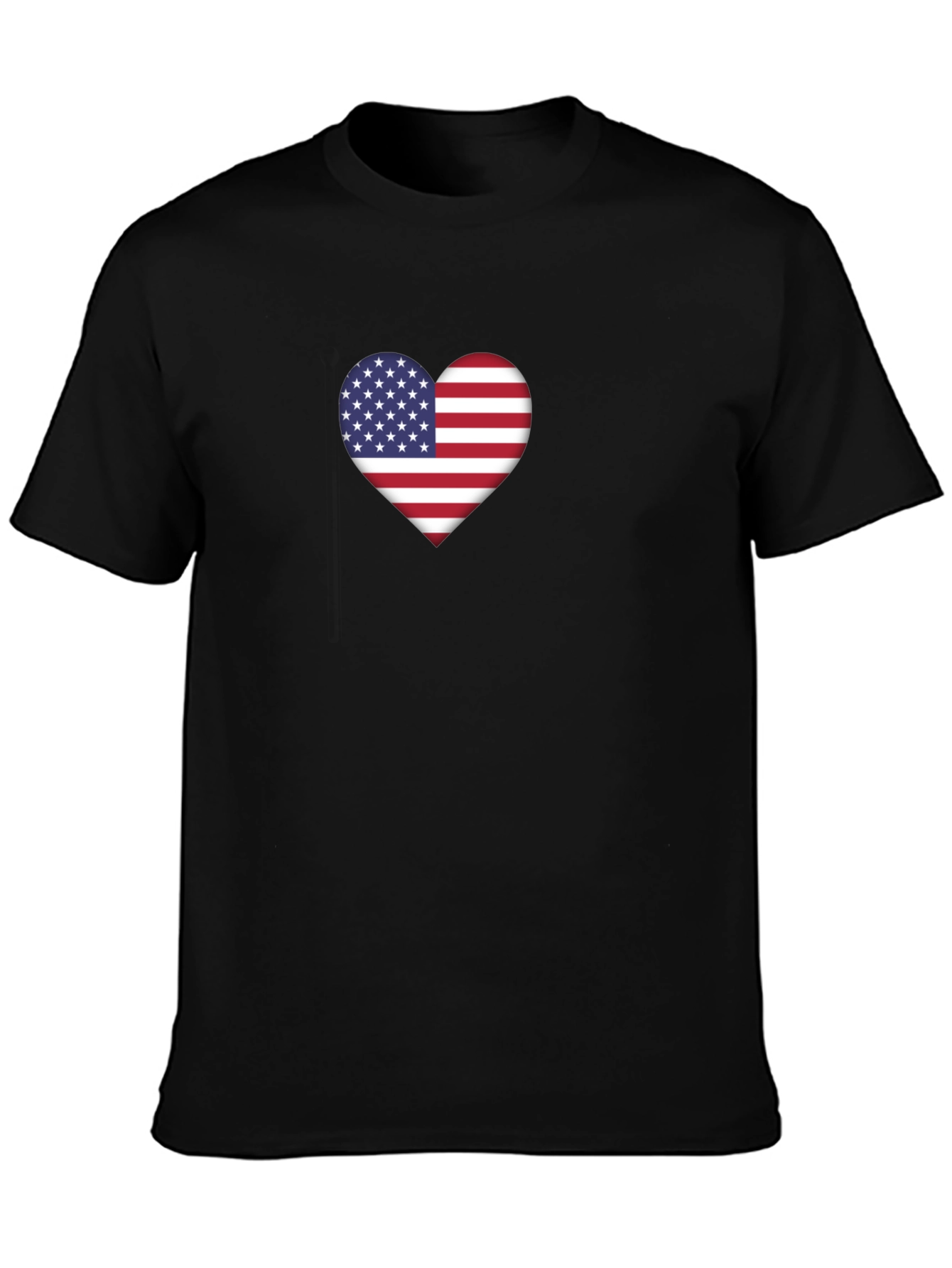 American Flag Heart T-Shirt