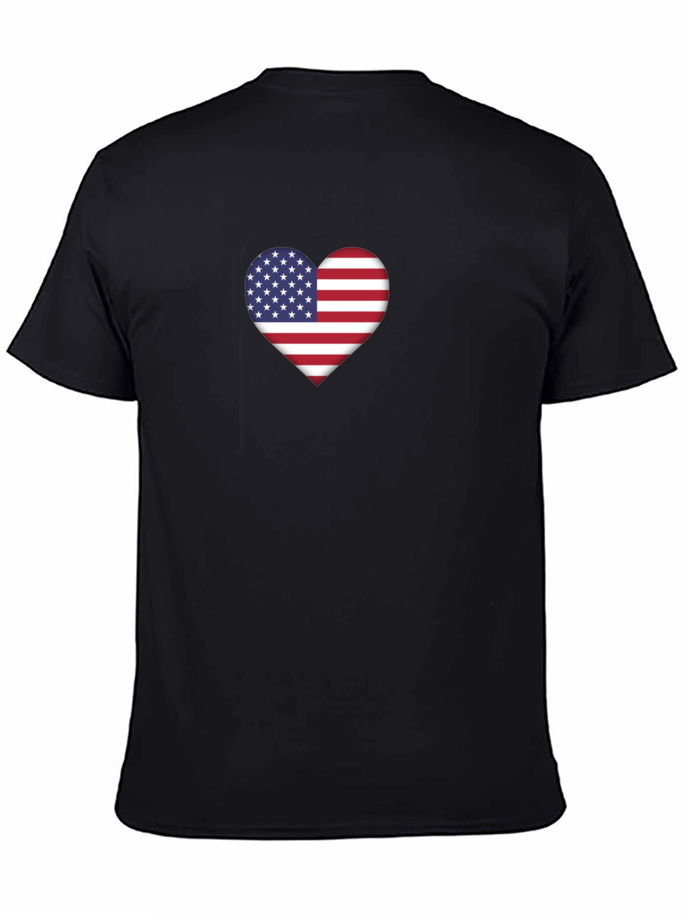 American Flag Heart T-Shirt