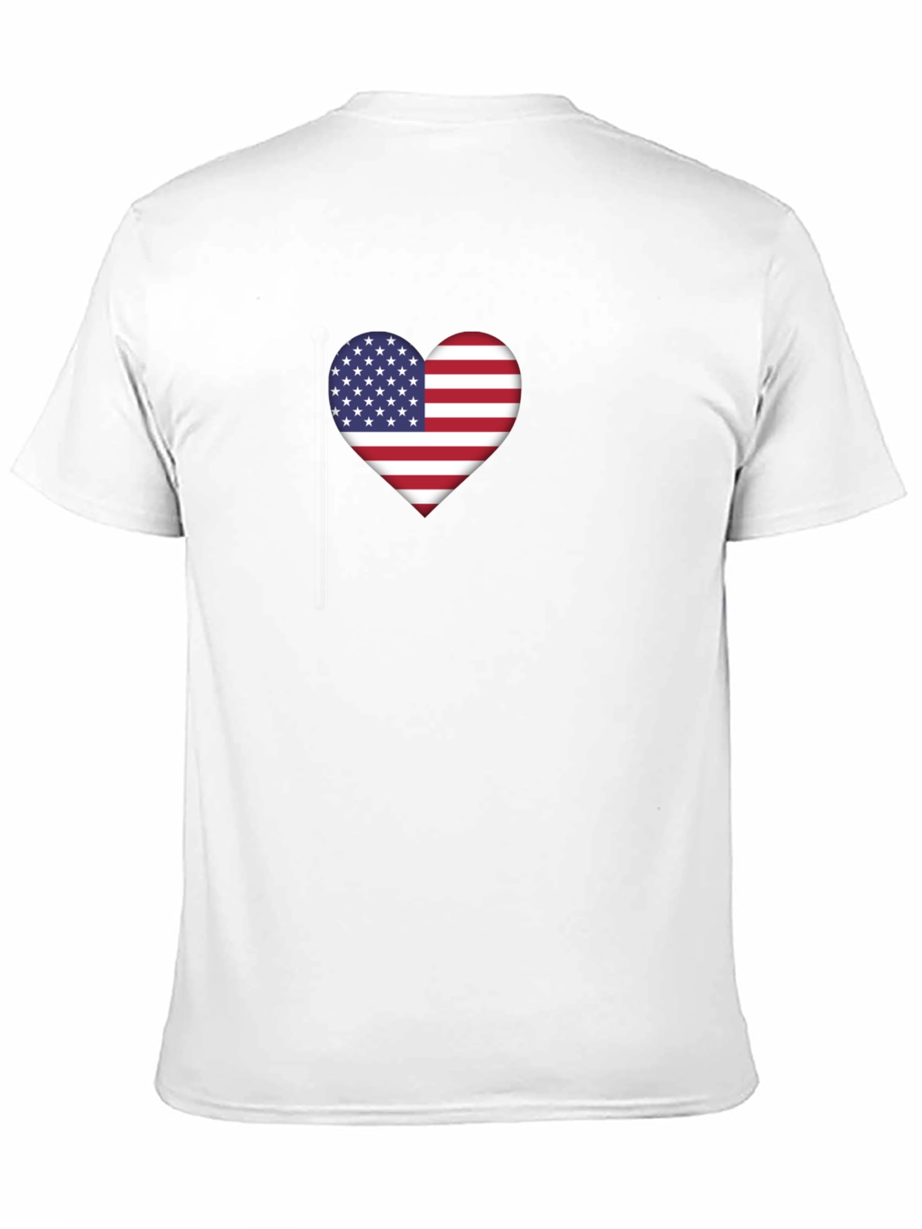 American Flag Heart T-Shirt