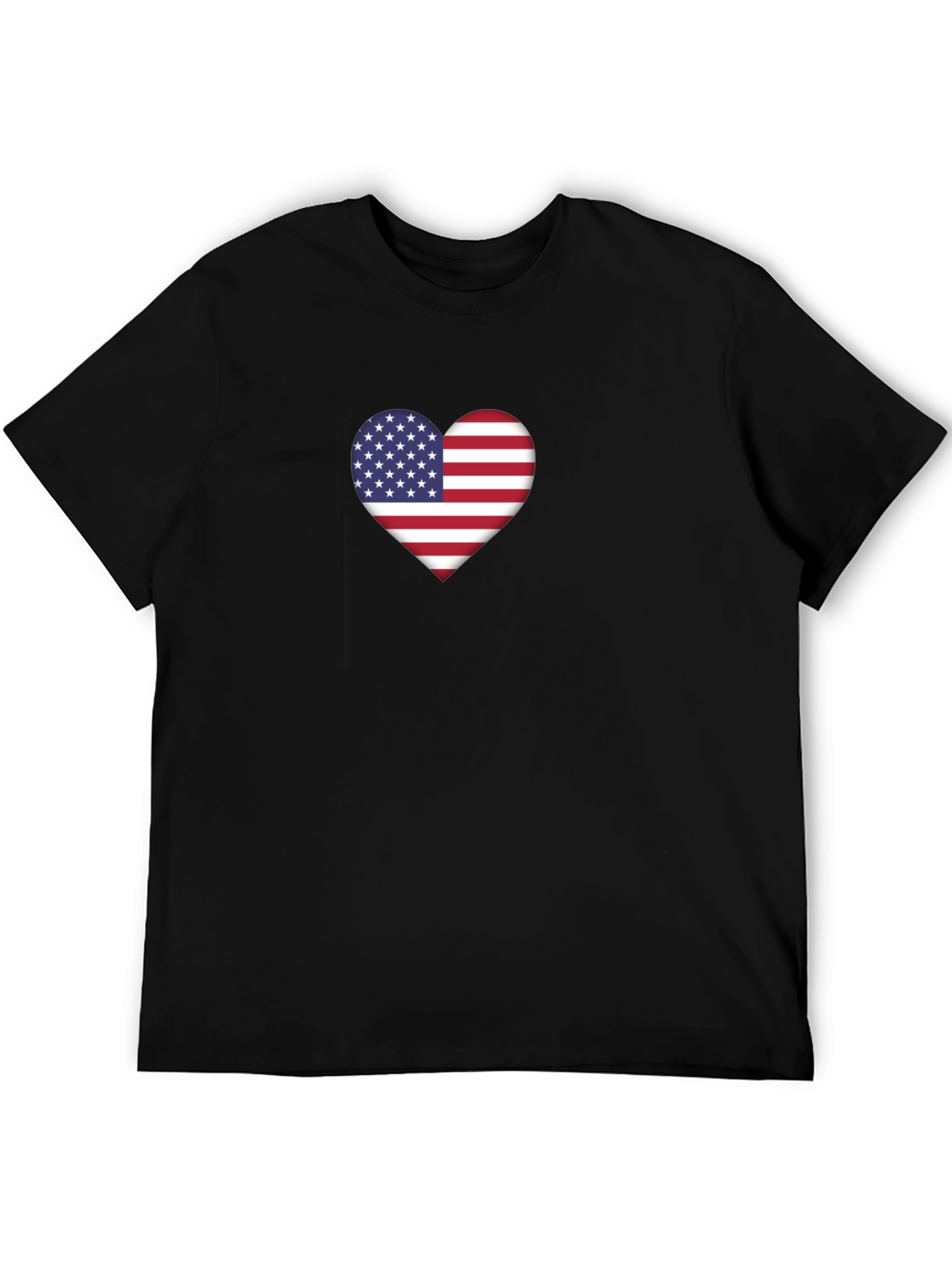American Flag Heart T-Shirt