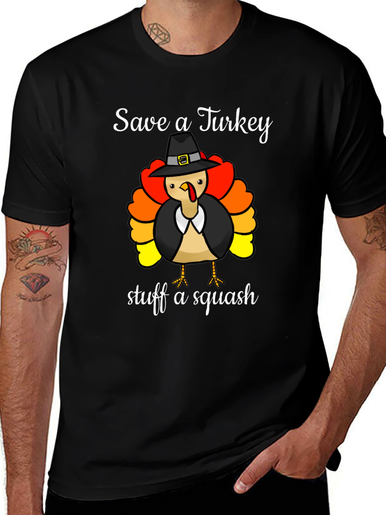 Save a Turkey Stuff a Squash T-Shirt