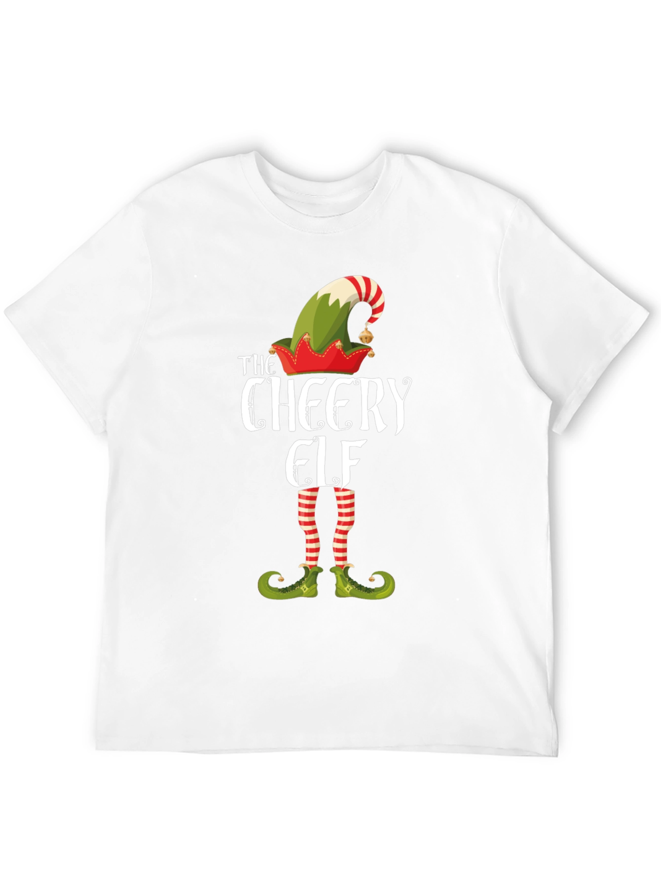 The Cheery Elf T-Shirt - Christmas Holiday Tee