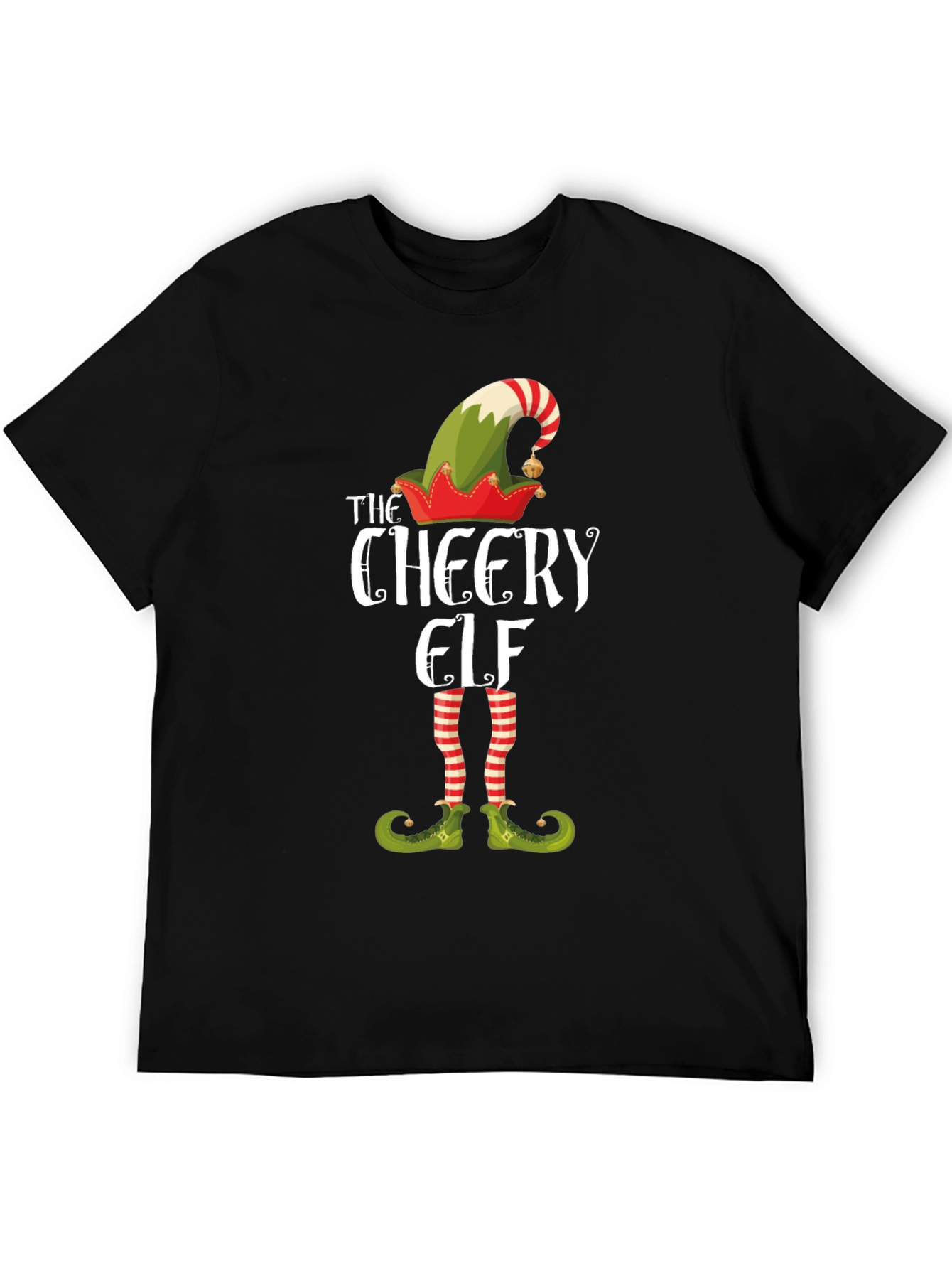 The Cheery Elf T-Shirt - Christmas Holiday Tee