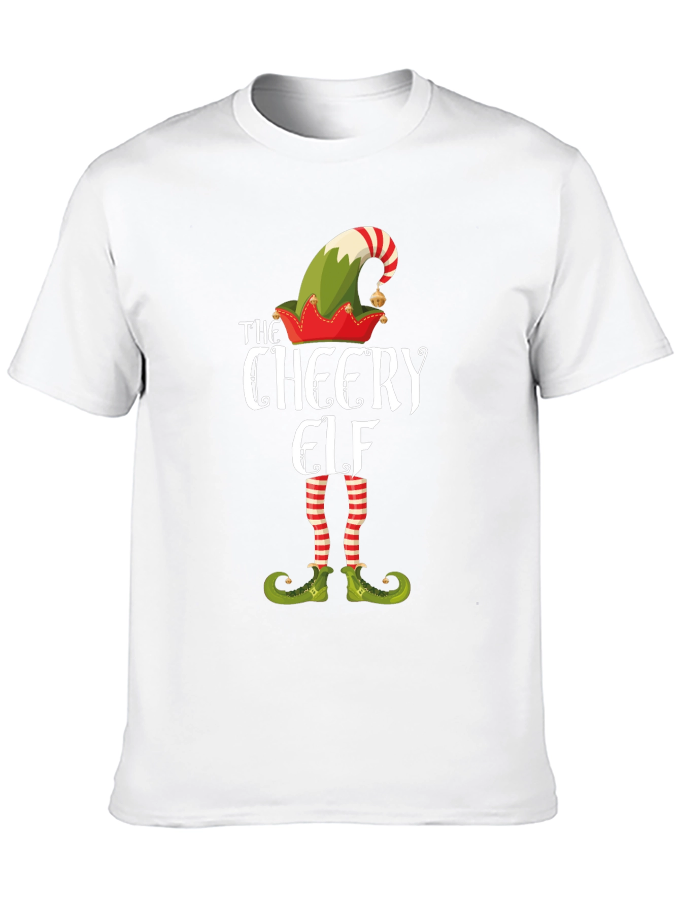 The Cheery Elf T-Shirt - Christmas Holiday Tee