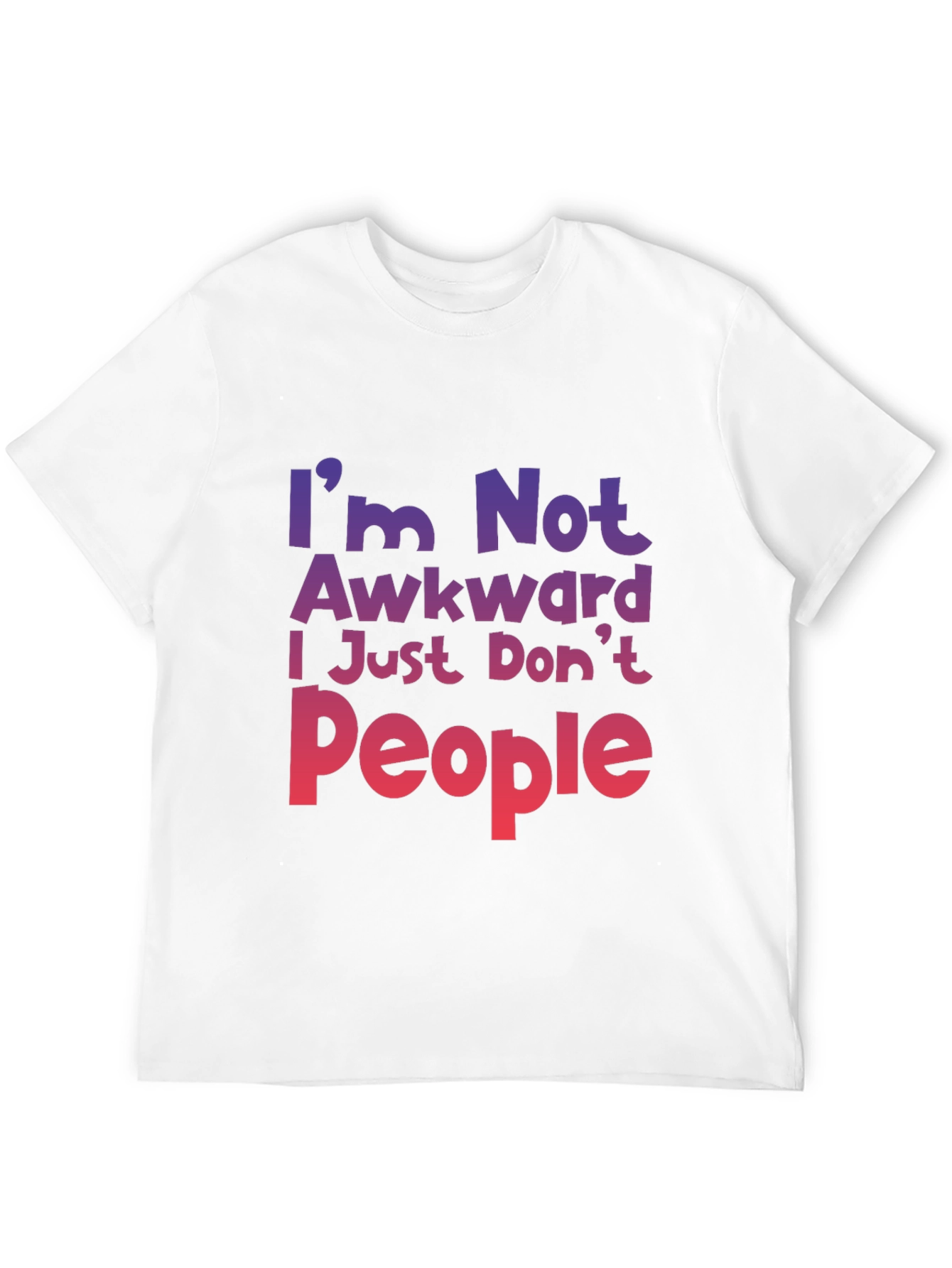 Awkward? Graphic Tee - Introvert Humor T-Shirt
