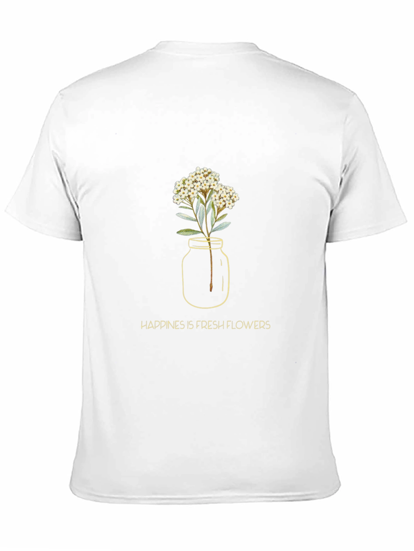 Fresh Flower Graphic Tee - Black