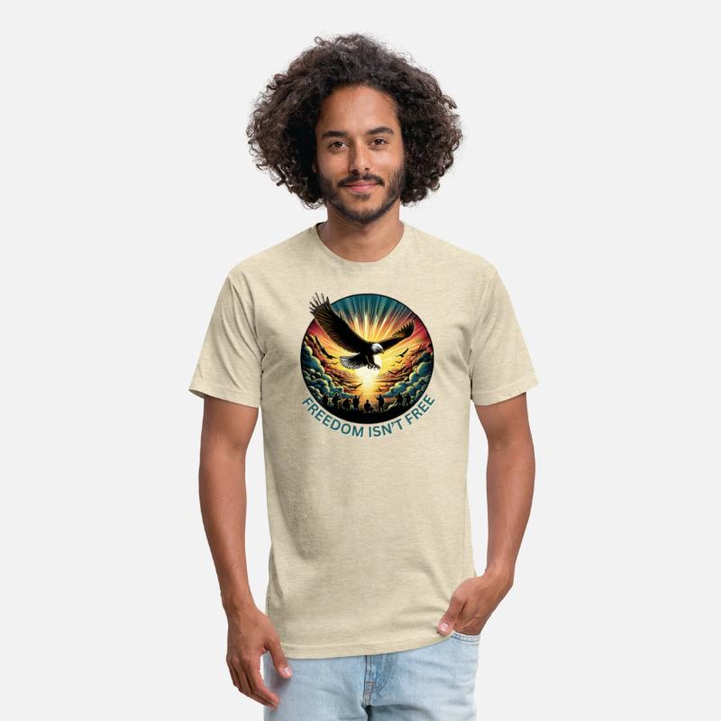Eagle Flying Over Soldiers Veterans Day ver_4