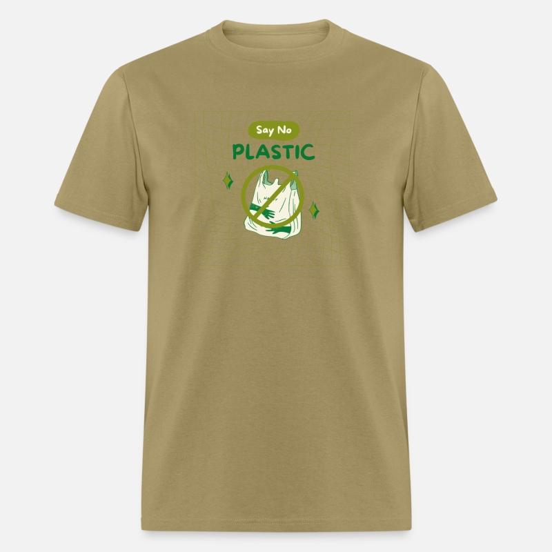 EARTH DAY SAY NO PLASTIC