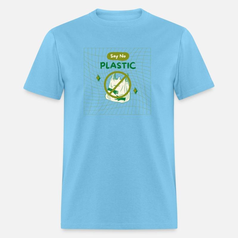 EARTH DAY SAY NO PLASTIC