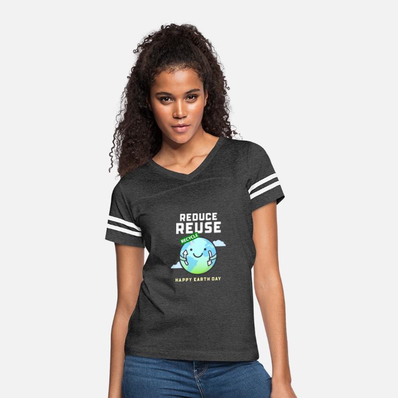 earth day t shirt design creator for a recyclin