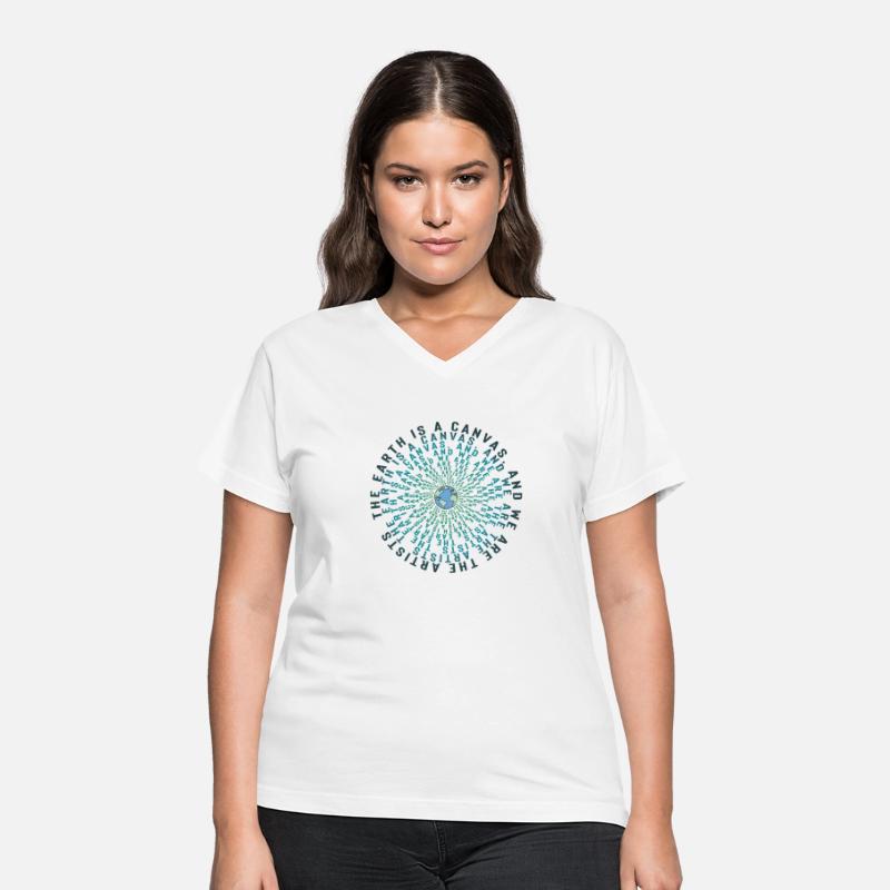 Earth is a Canvas, and We are the Artists T-Shirt