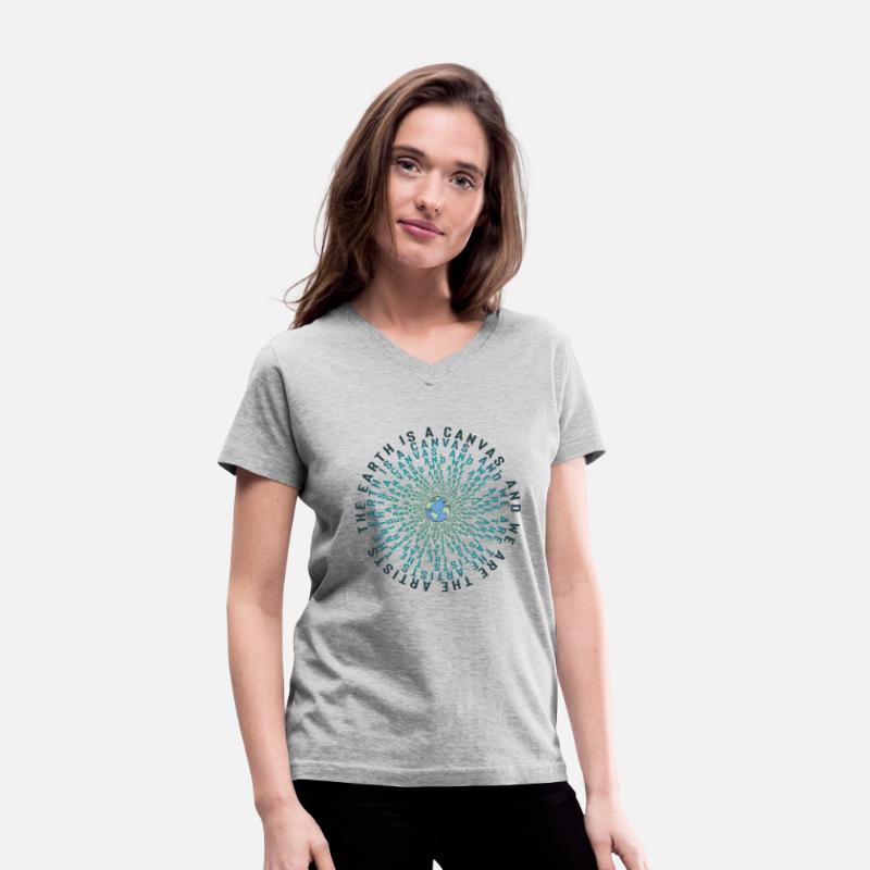 Earth is a Canvas, and We are the Artists T-Shirt