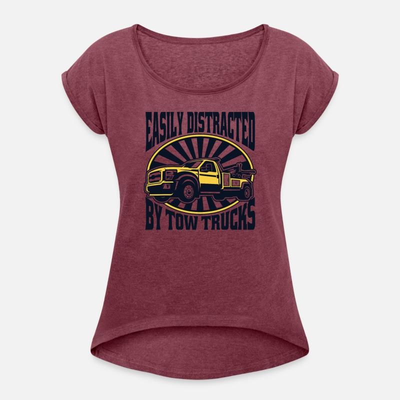 Easily Distracted By Tow Trucks Driver Operator