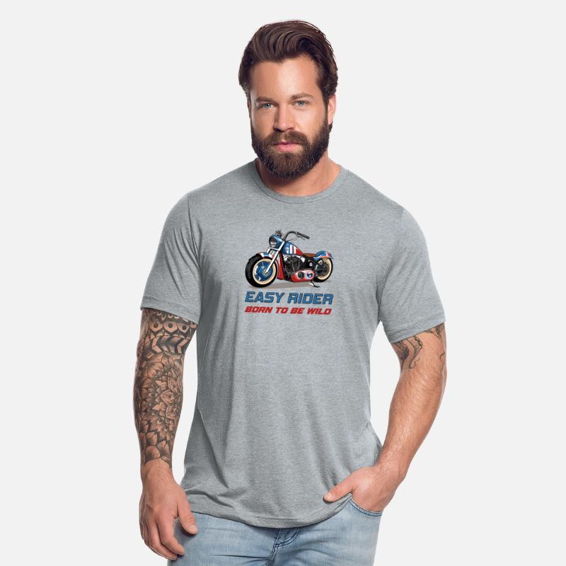 Easy Rider Motorcycle Chopper Stars and Stripes