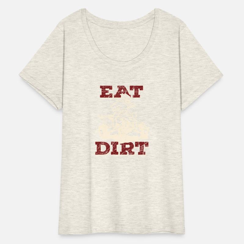 Eat Dirt Quad Biker Atv Four Wheeler Quad Bike