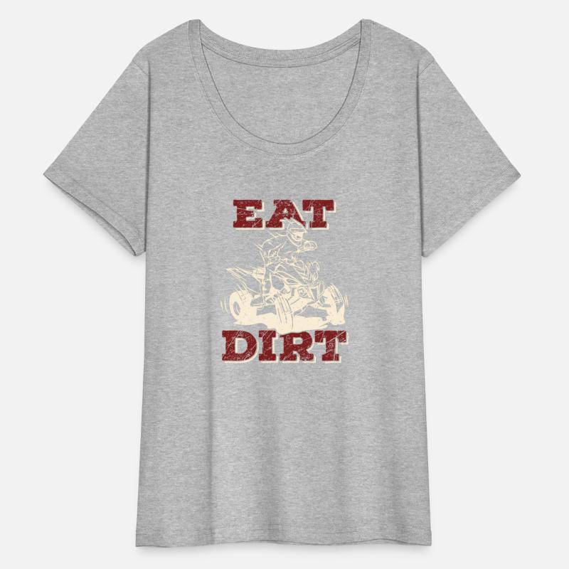 Eat Dirt Quad Biker Atv Four Wheeler Quad Bike
