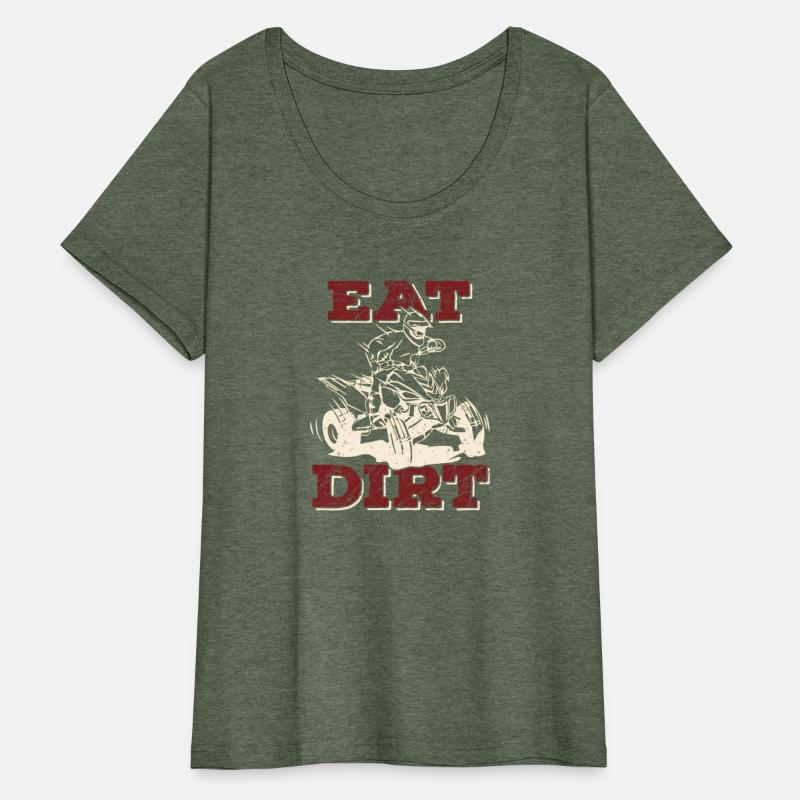 Eat Dirt Quad Biker Atv Four Wheeler Quad Bike