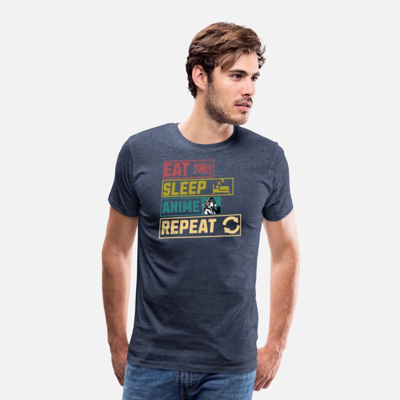 Eat sleep anime repeat hobby
