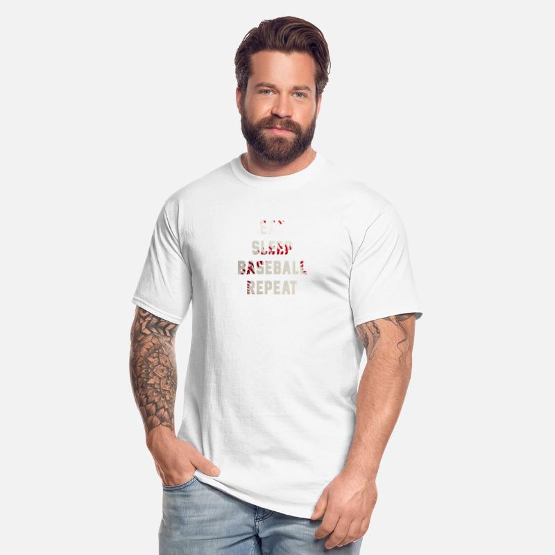Eat Sleep Baseball Repeat Baseball Player Fan