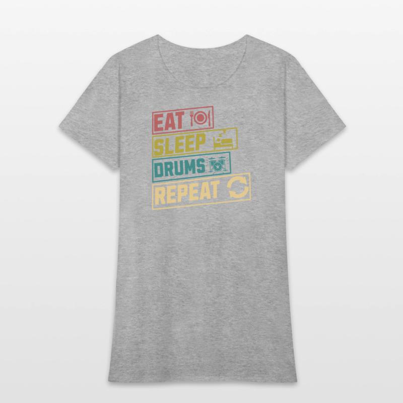 Eat sleep drums repeat hobby