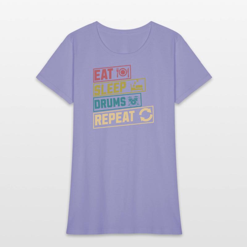 Eat sleep drums repeat hobby