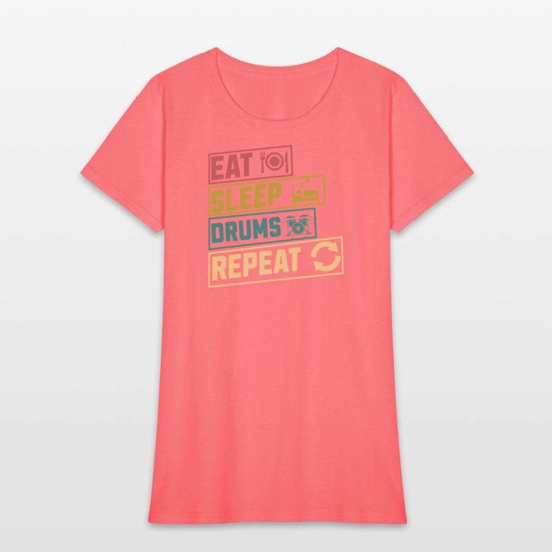 Eat sleep drums repeat hobby