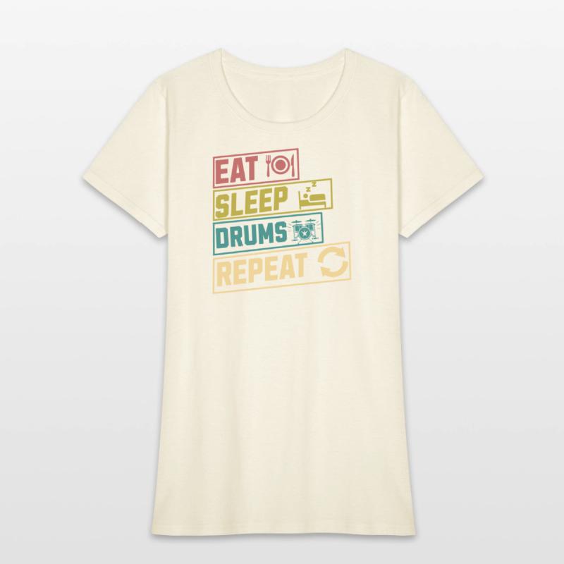 Eat sleep drums repeat hobby