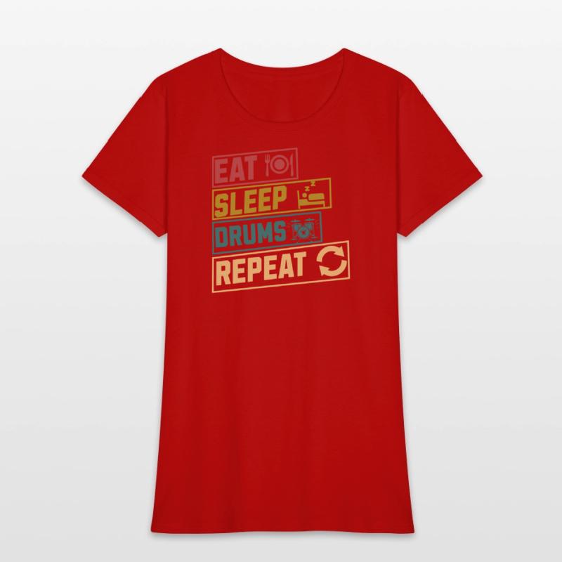 Eat sleep drums repeat hobby