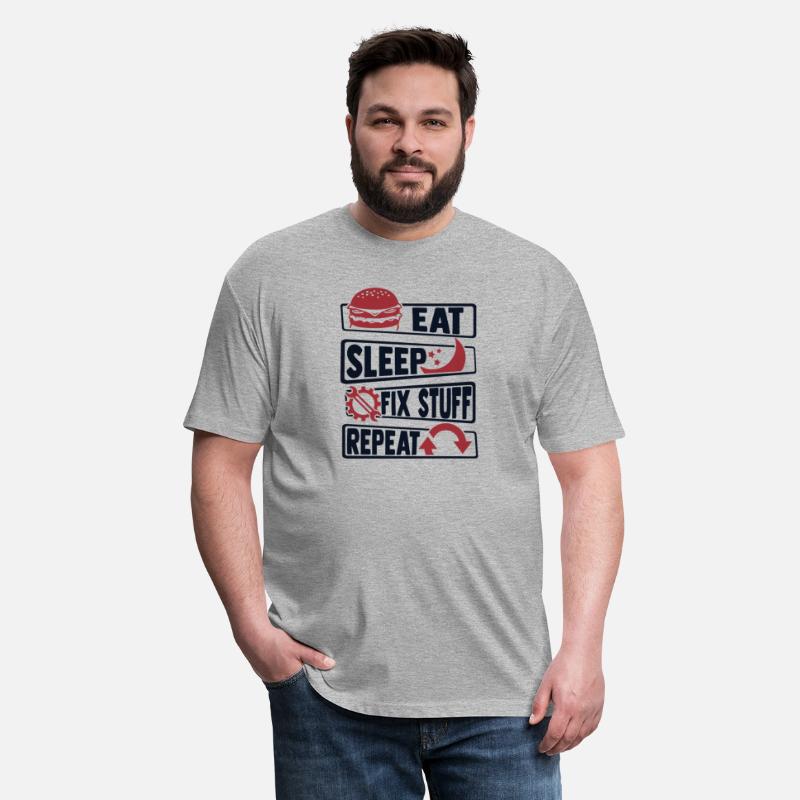 Eat Sleep Fix Stuff Repeat Car Technician Auto