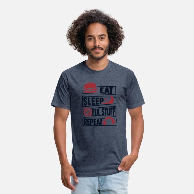 Eat Sleep Fix Stuff Repeat Car Technician Auto